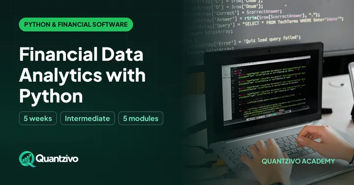 Financial Data Analytics with Python - Python & Financial Software Development course thumbnail