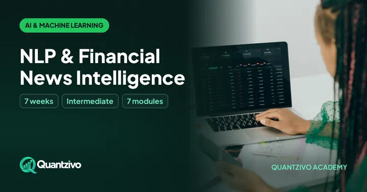 NLP & Financial News Intelligence - Artificial Intelligence & Machine Learning course thumbnail