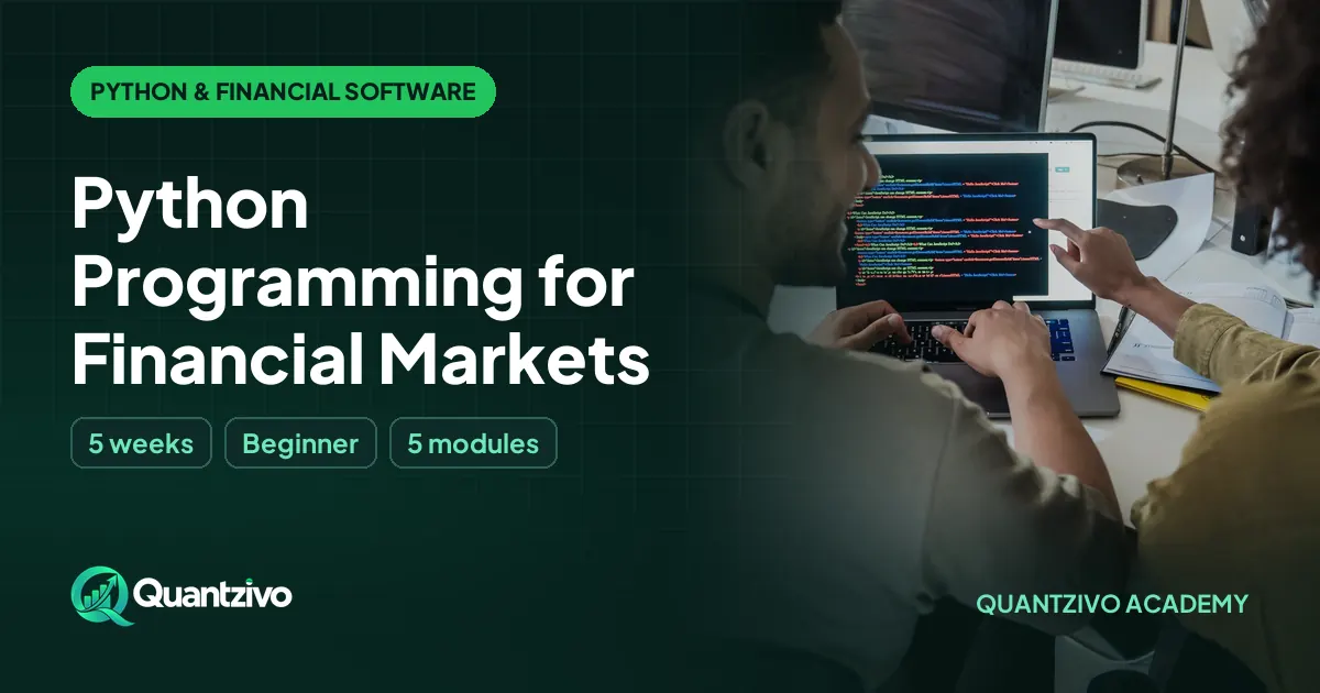 Python Programming for Financial Markets