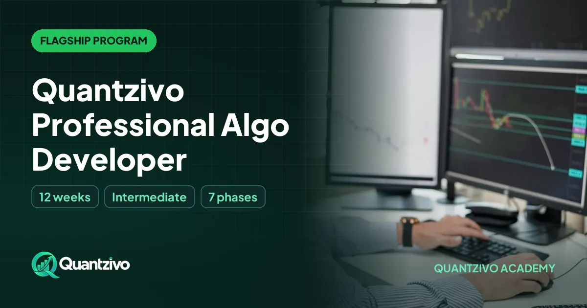 Quantzivo Professional Algo Developer